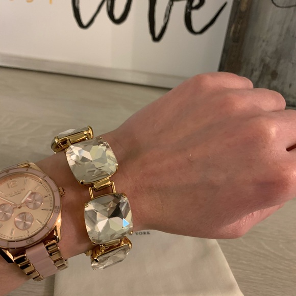 Kate Spade Rhinestone Bracelet - Picture 4 of 5